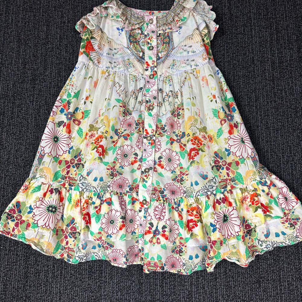Floral Ruffled Sundress for Girls - Multicolor - Picture 7 of 7